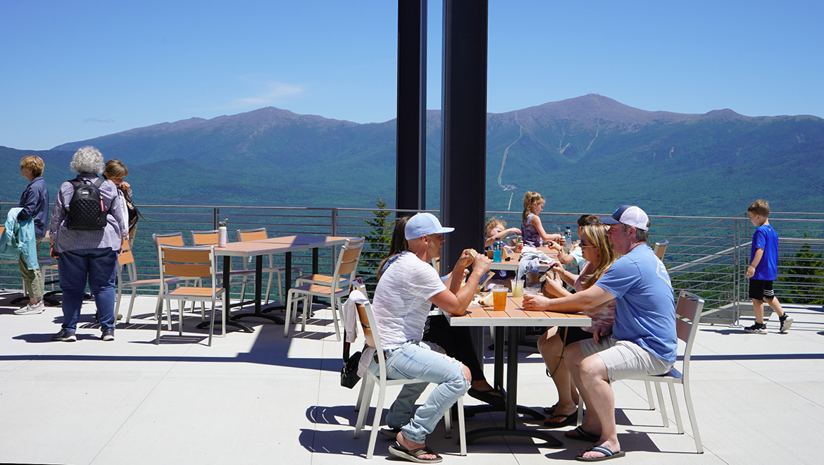   mountain top dining