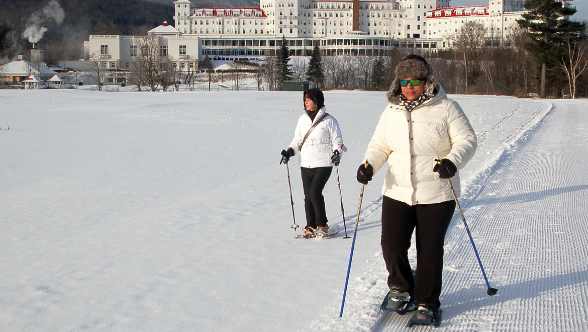 Snowshoeing at Mount Washington