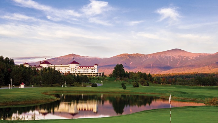 Golf course at Mount Washington 