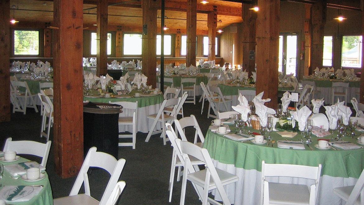 Base Lodge Wedding Reception