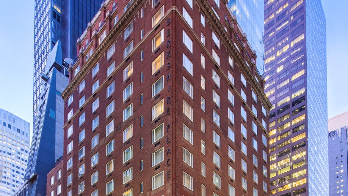 Exterior of Omni in New York