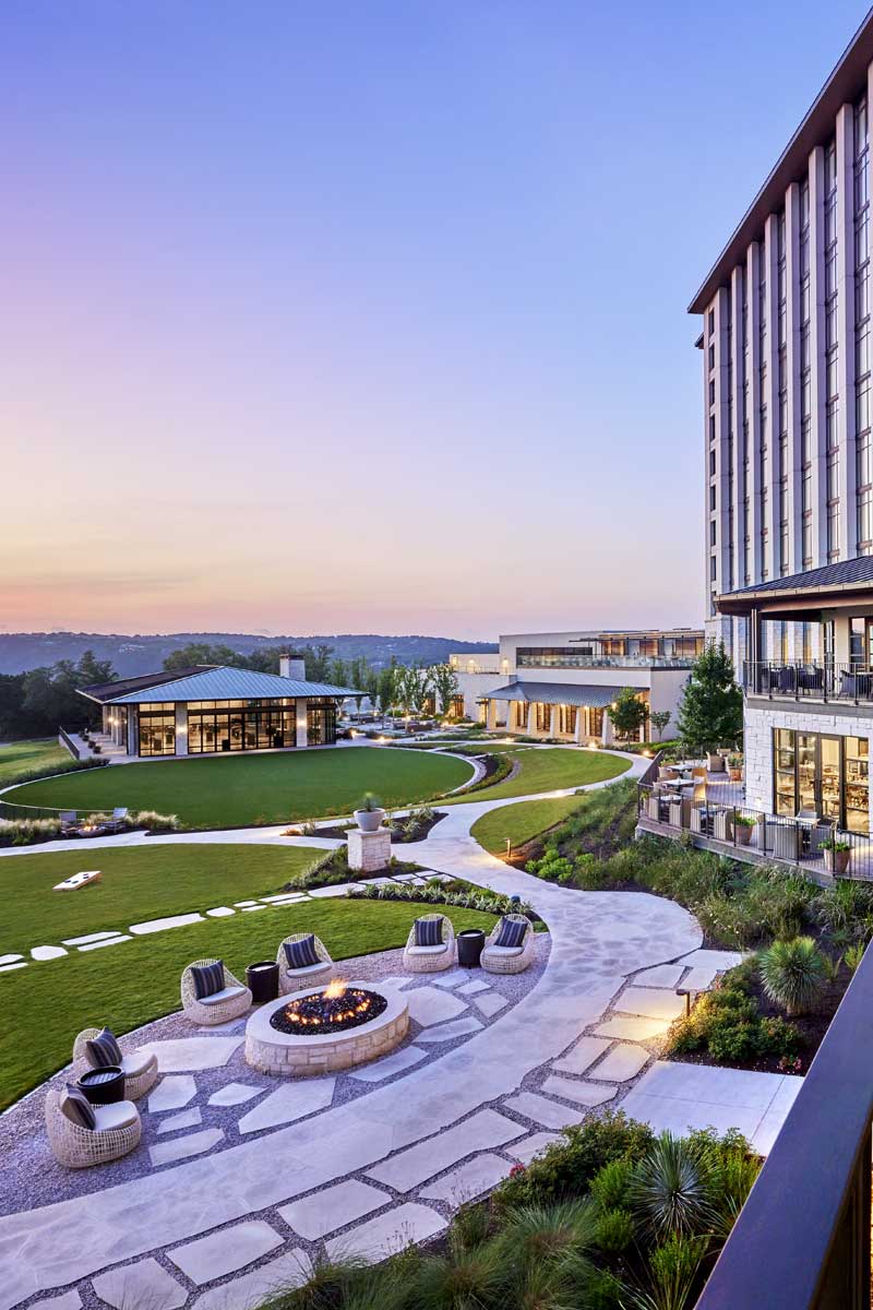 Omni Barton Creek view from balcony