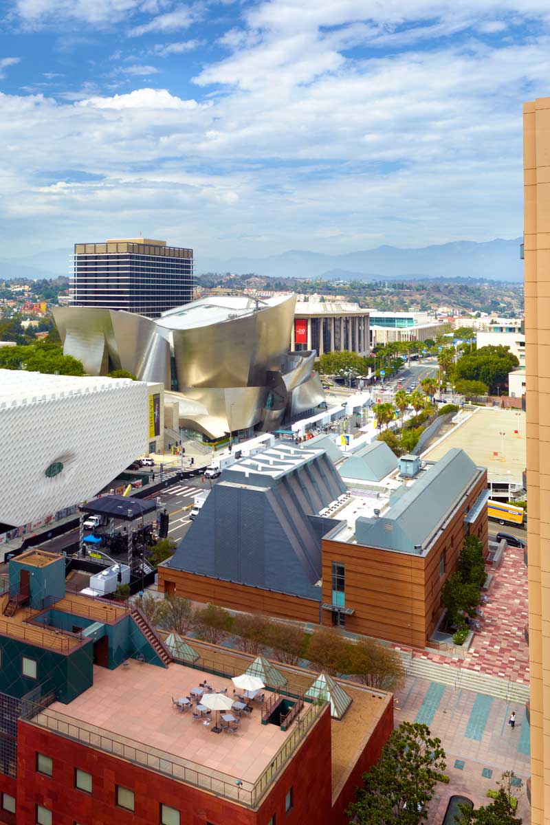 View of LA from Omni Los Angeles