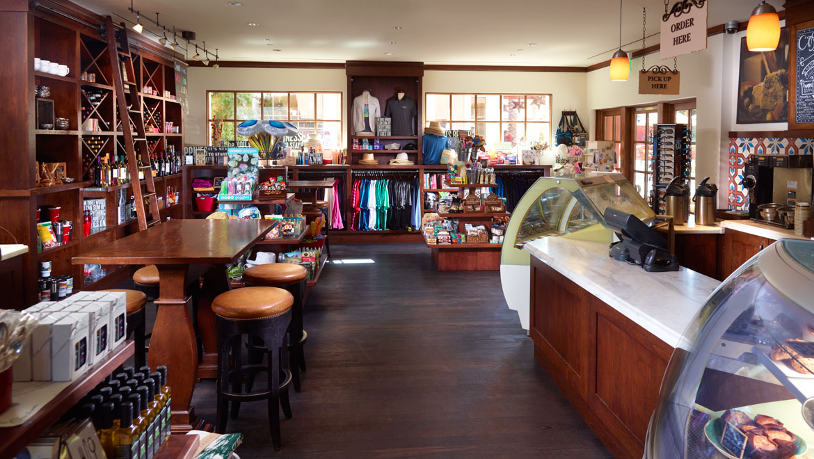 Resort boutique shopping