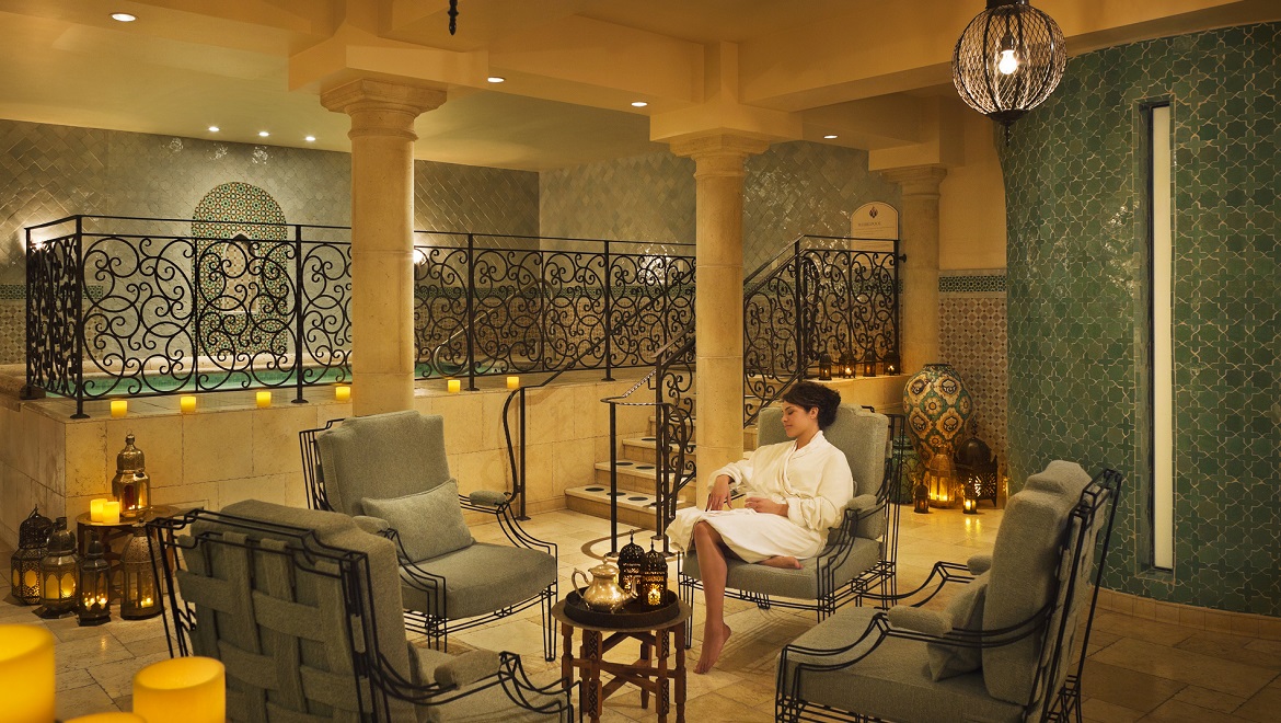 Unwind in the beautiful Joya Spa Relaxation Room