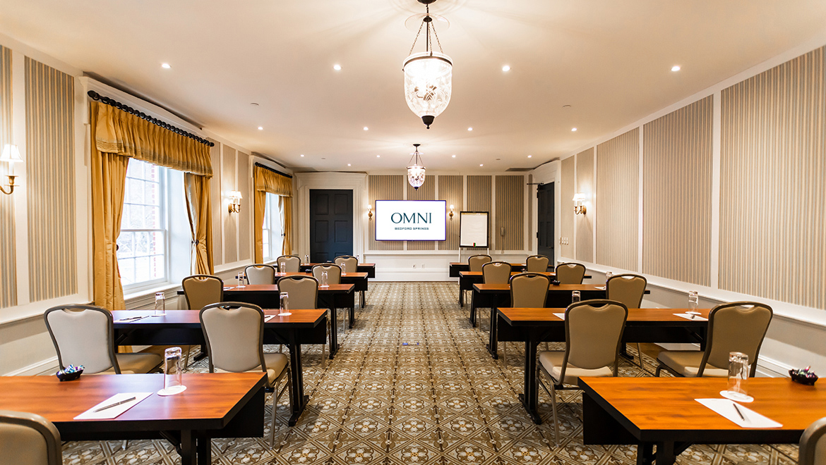 Omni Bedford springs Meeting Spaces