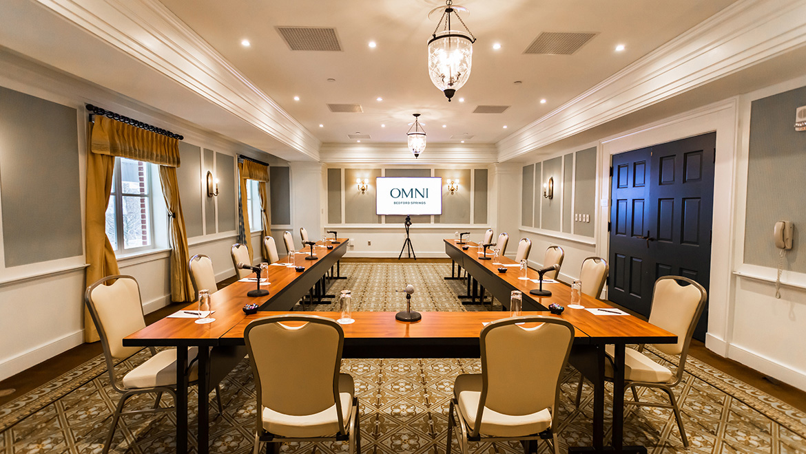 Omni Bedford springs Meeting Spaces