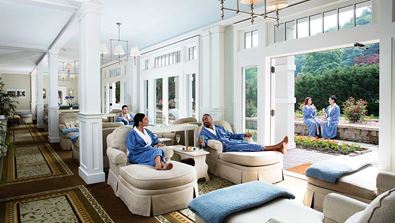 Spa relaxation room