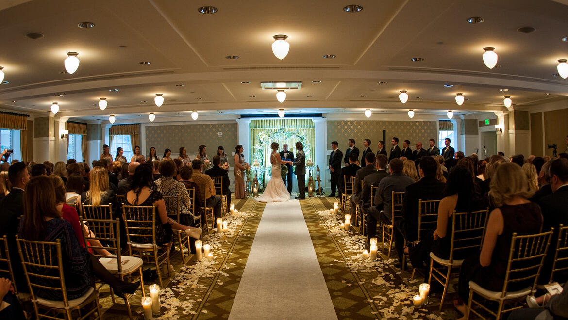 Couple getting married.