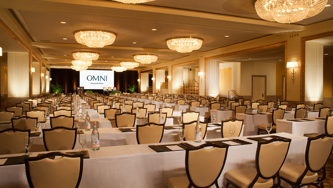 William Penn Hotel ballroom 