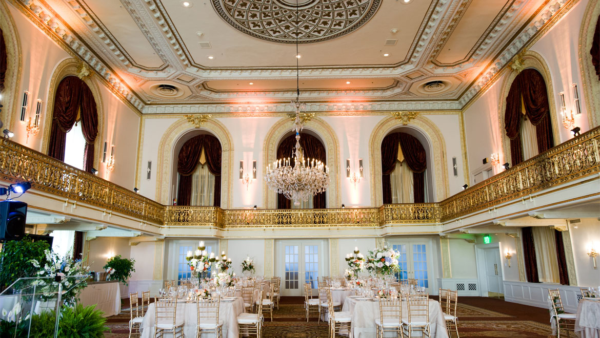 Wedding ballroom at William Penn