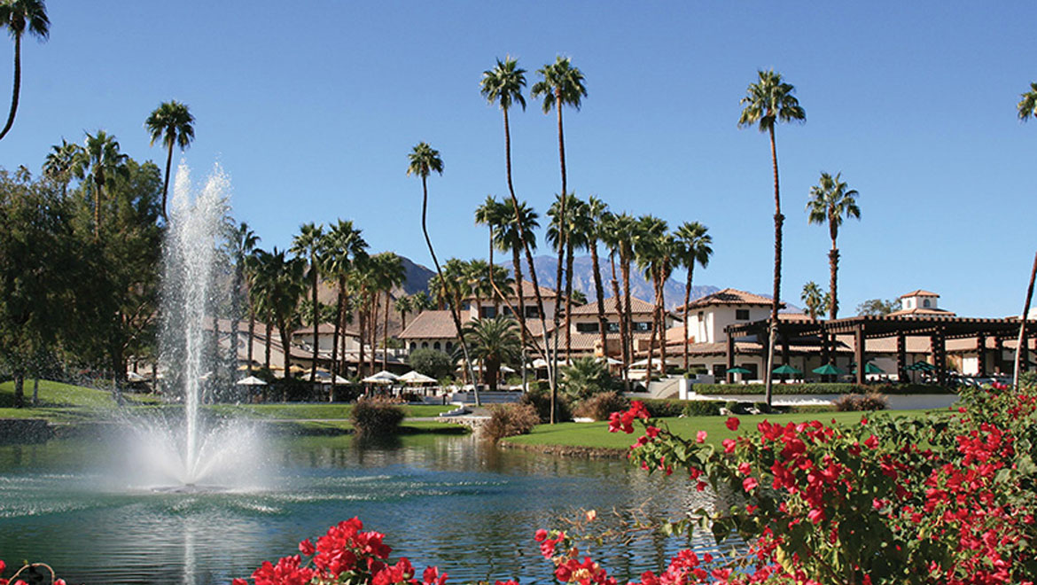 Omni Rancho water fountain 