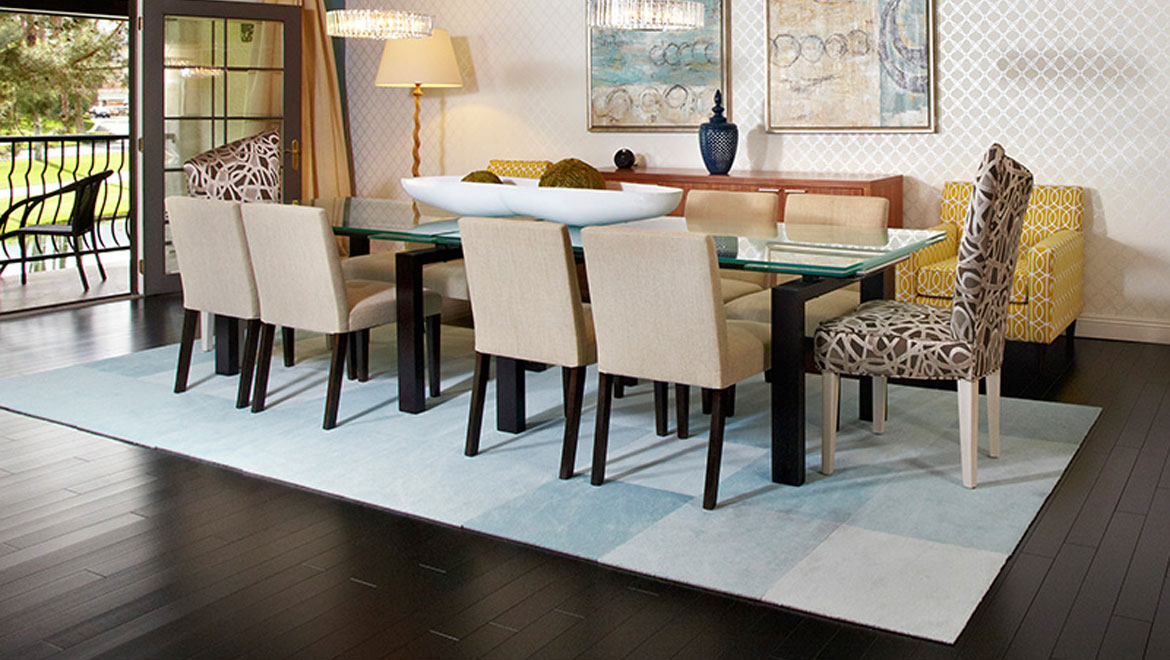 Dining room in Rancho Las Palmas suite