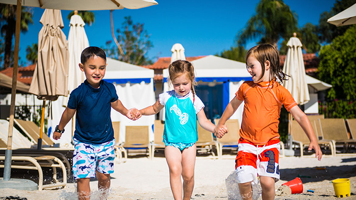 Kids playing at Splashtopia