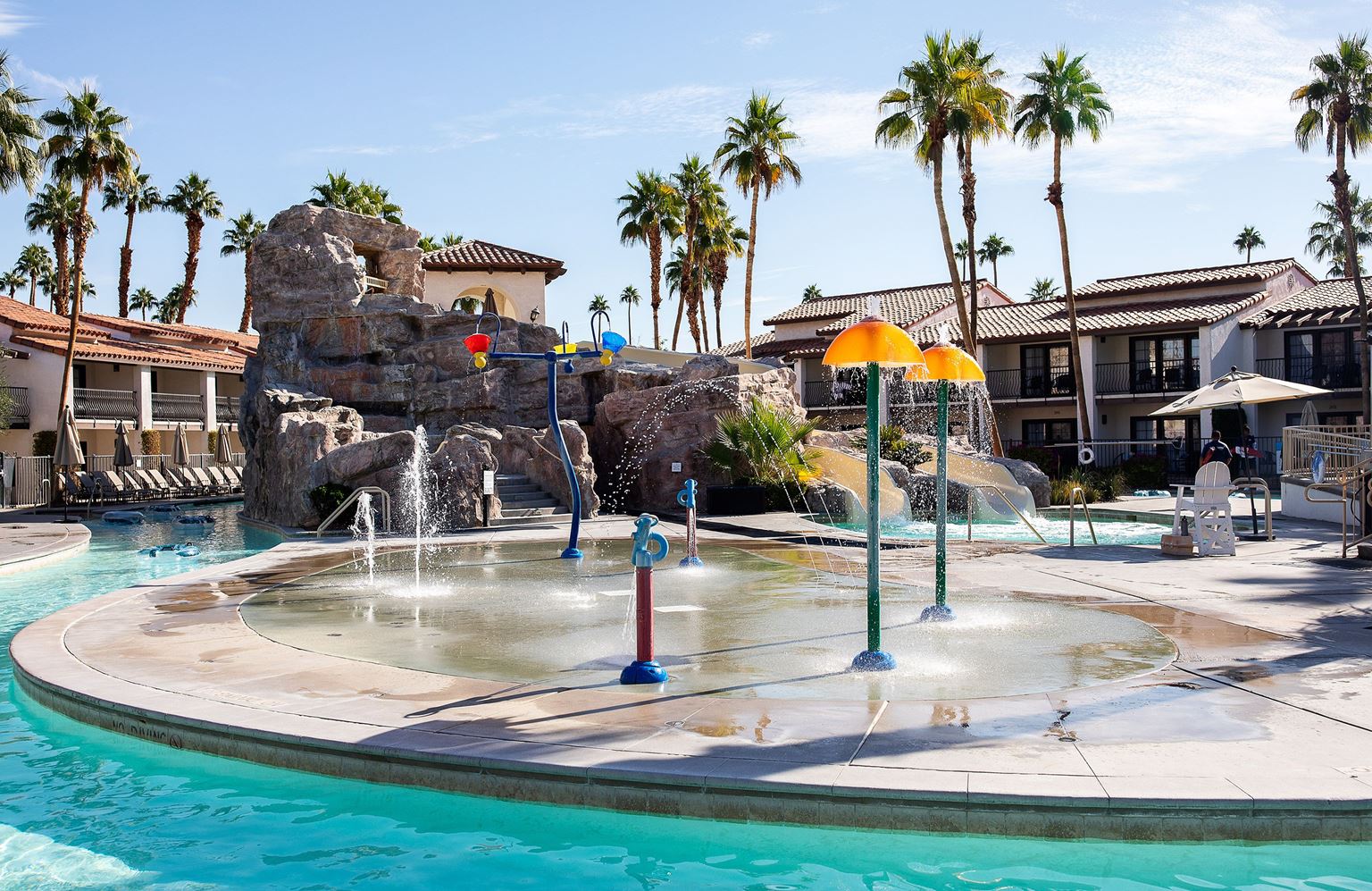 View of Splashtopia lazy river.