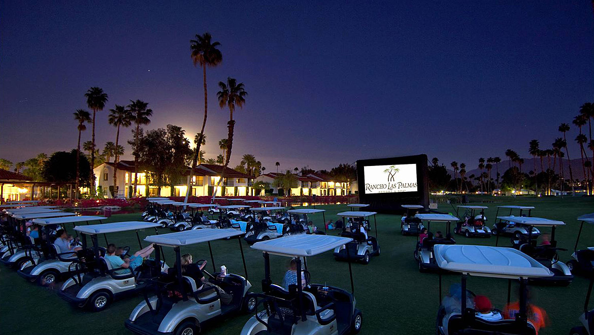 Drive in on the Fifth Fairway
