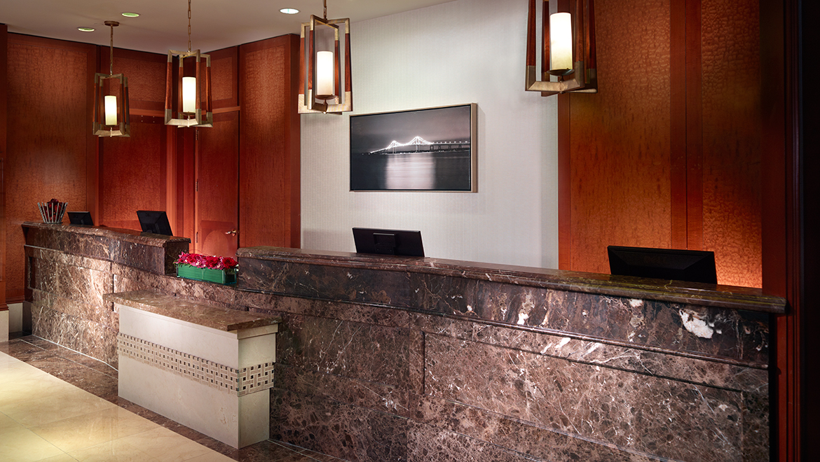 Front desk