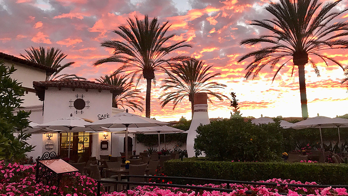Spa Cafe Sunset