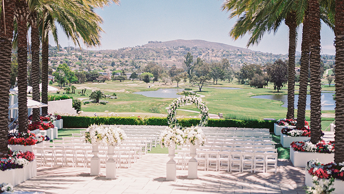 Outdoor wedding