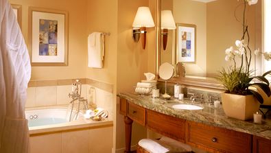 bathroom at omni mokara
