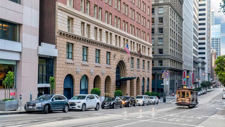 Omni San Francisco Hotel street view