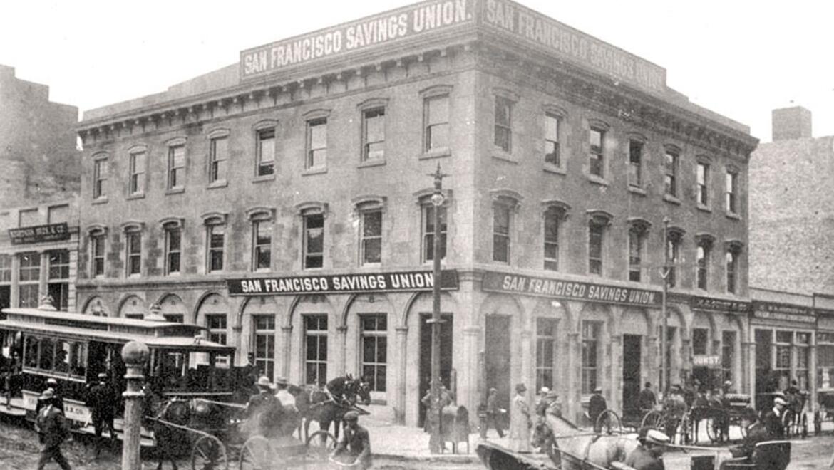 Historical photo of the building.