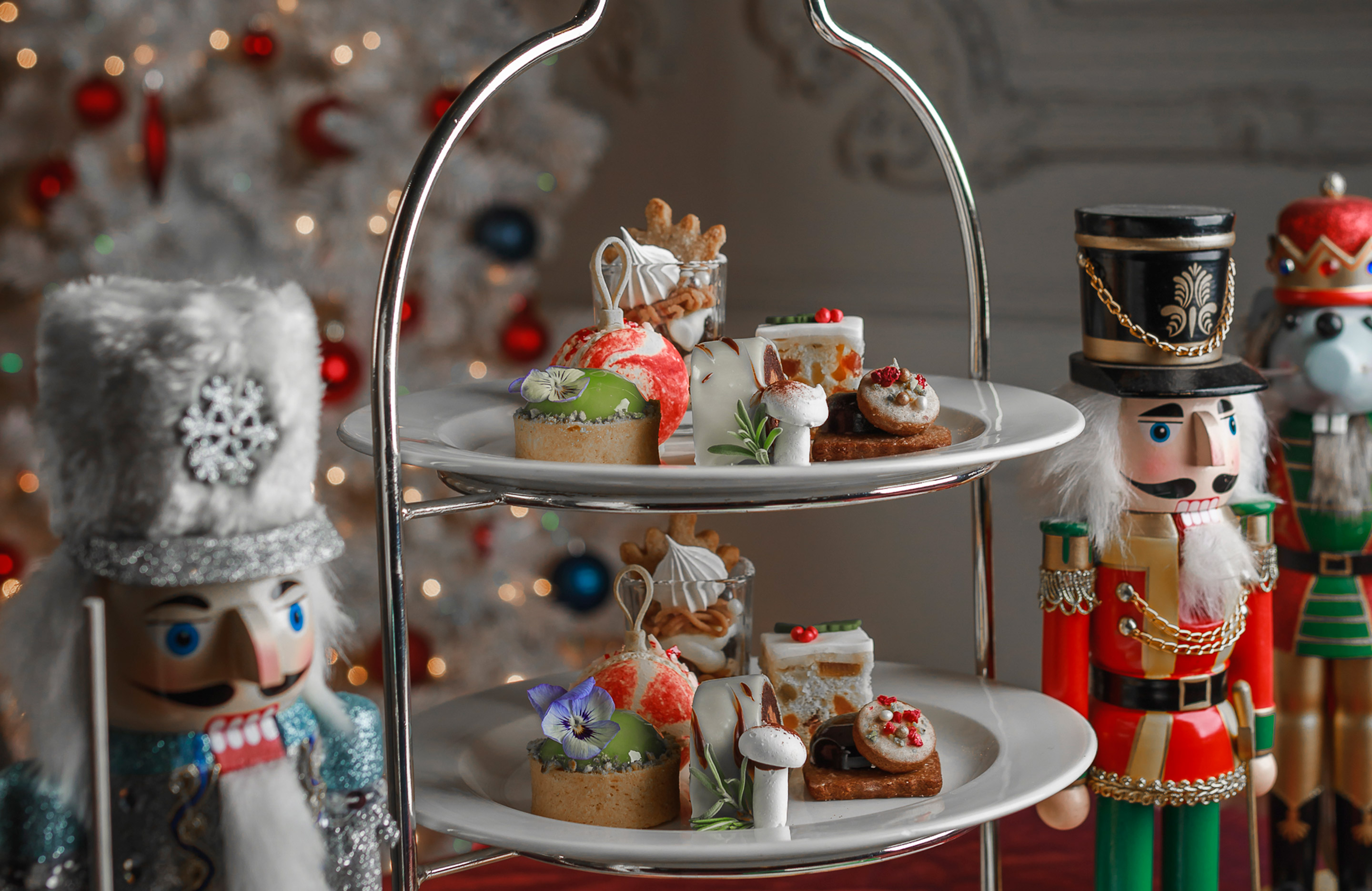 High tea with Nutcrackers