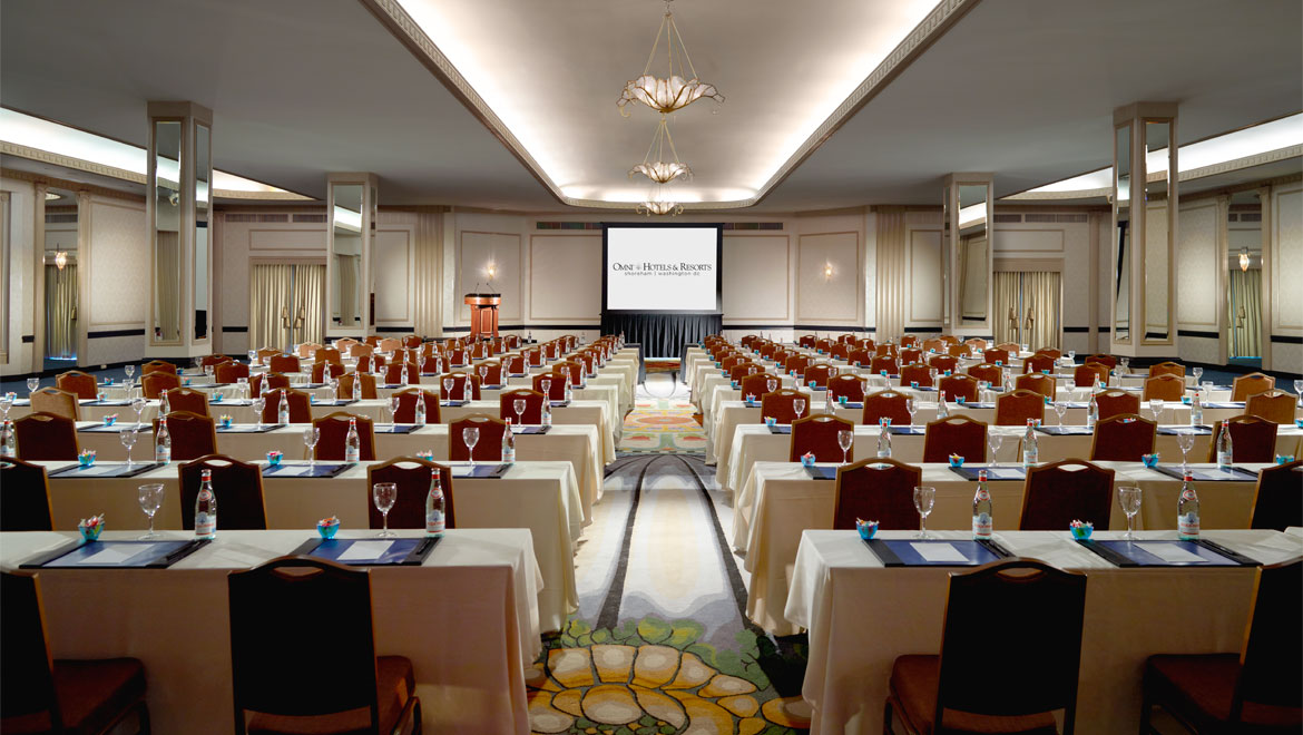 Blue Room at Omni Shoreham Hotel