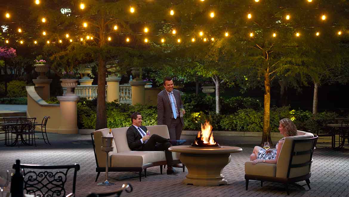 Courtyard Fire Pit