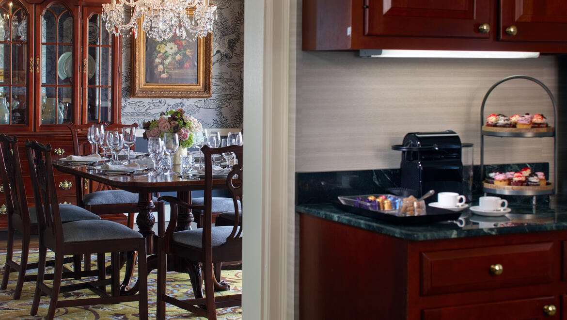 Presidential Suite Kitchen